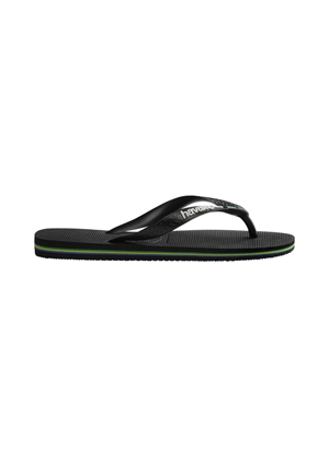 Hav. Brasil Logo sandal Black/Black Havaianas